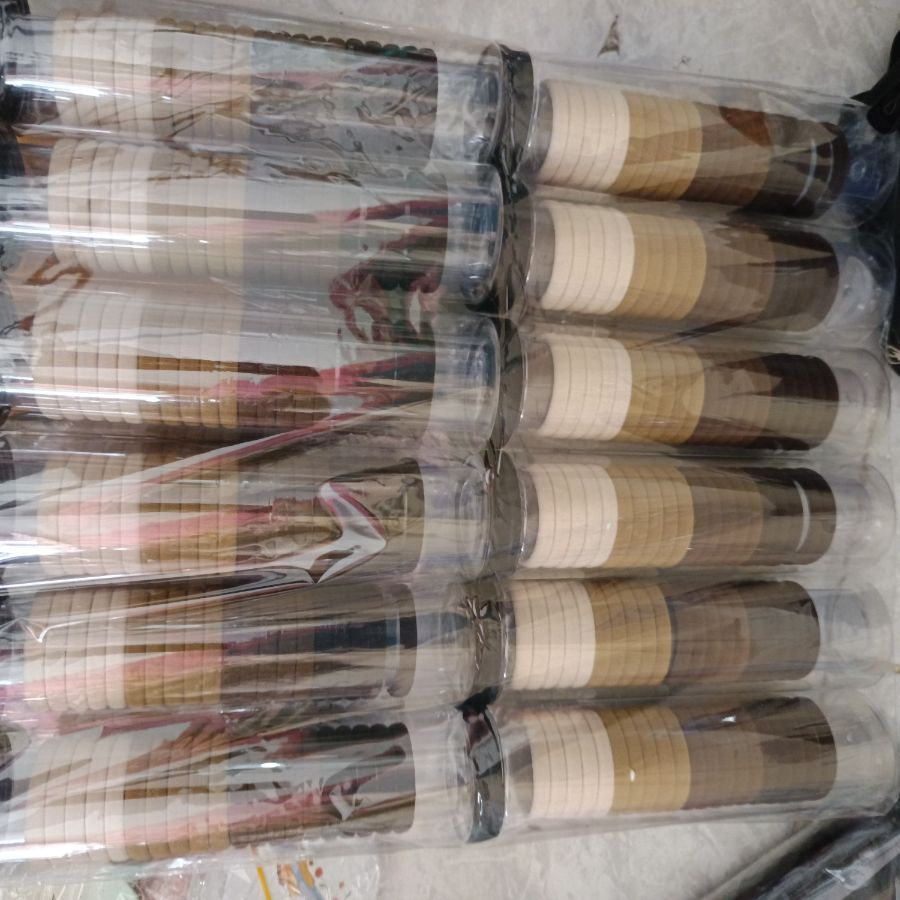 Ikat Rambut Tabung Nude