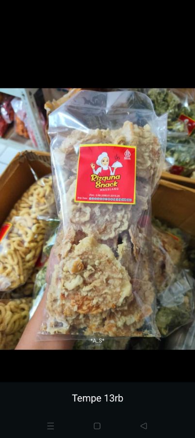 Keripik tempe rizquna