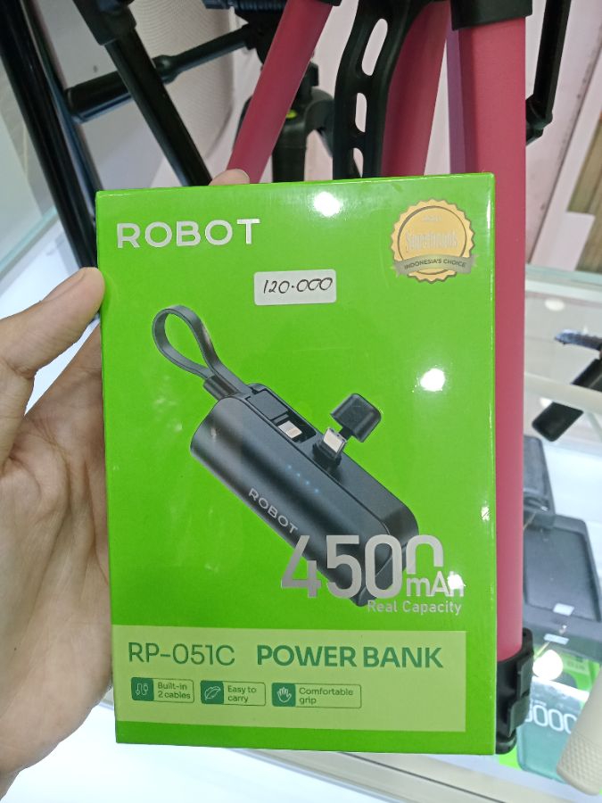 Power Bank/ROBOT RP-051C/4500mAh Black
