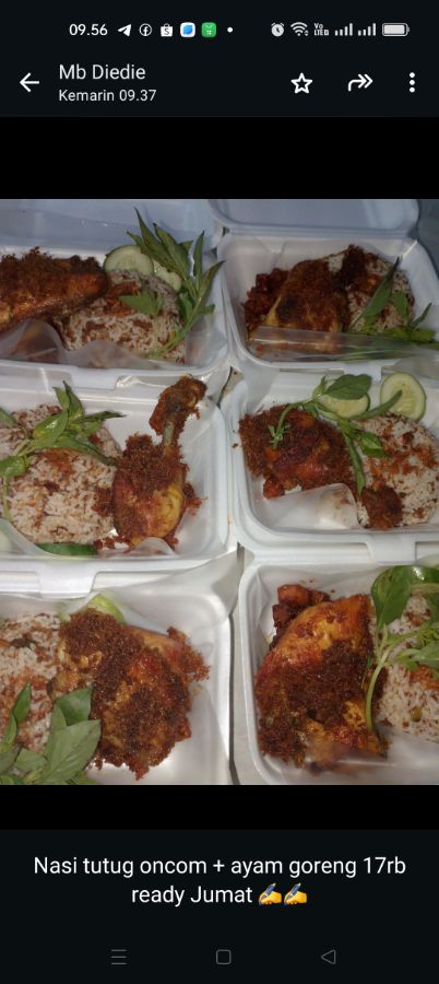 Nasi tutug oncom ayam