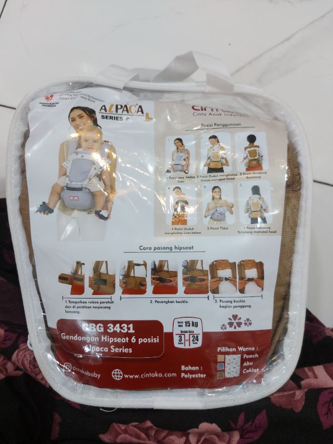 Hipseat cintaka alpaca