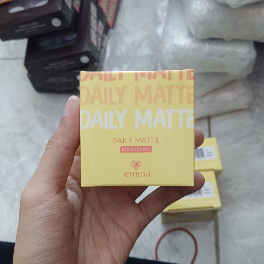 Emina Daily Matte Loose Powder No.01 Light Beige