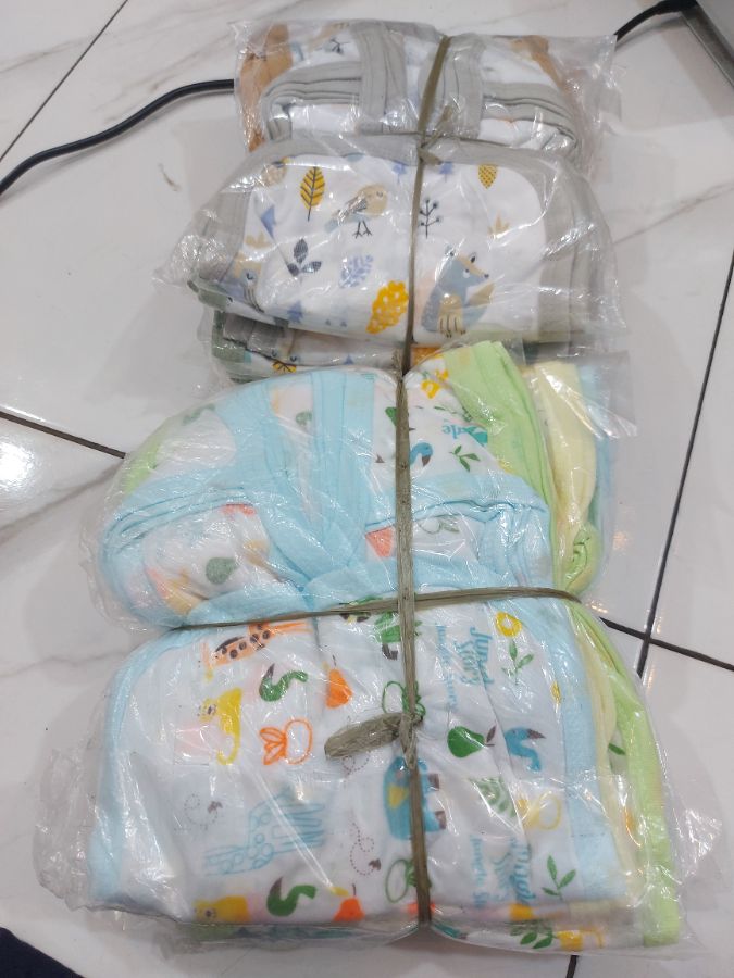 Popok print putih jungle/3