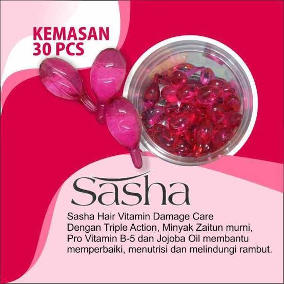 Sasha Vitamin Rambut Ecer