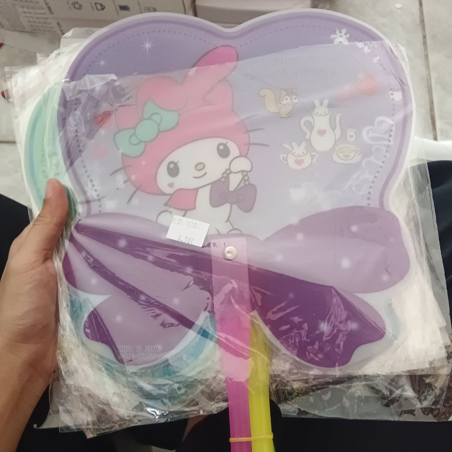 Kipas Tangan Plastik 
