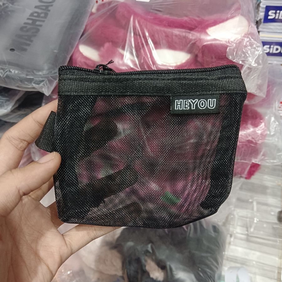 Pouch Serbaguna Hitam/Mini