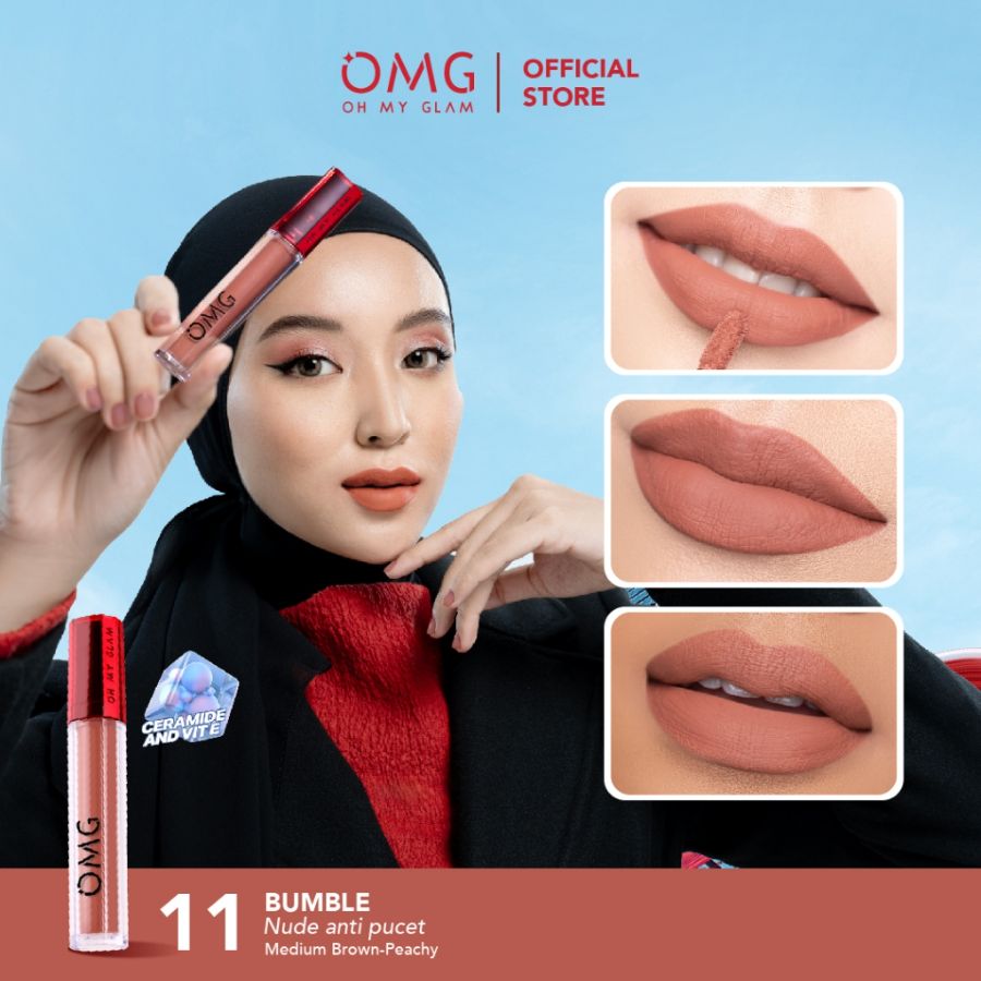 OMG Mattelast Lip Cream No.11 Bumble