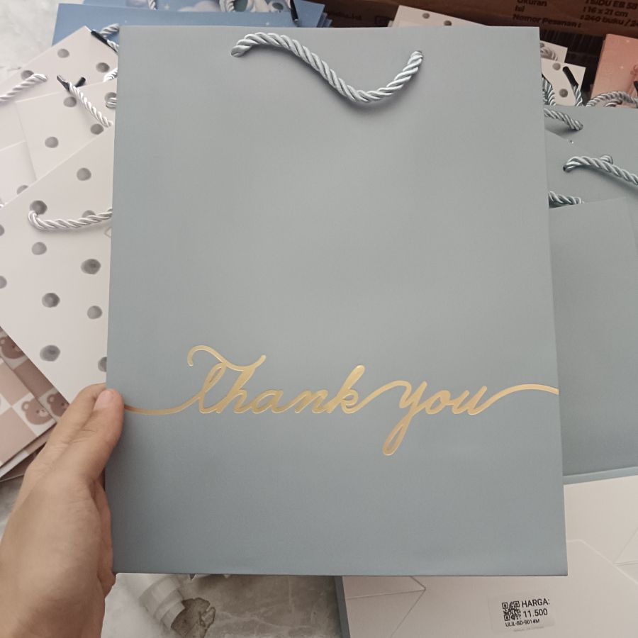 Paperbag Thankyou/Biru