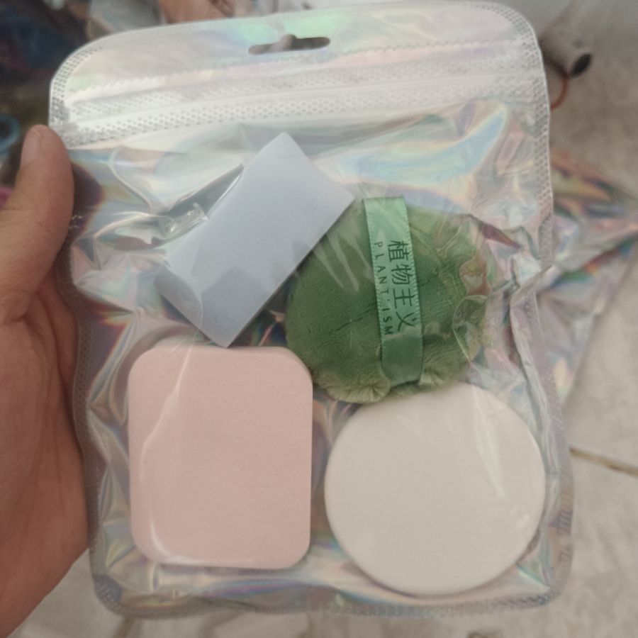 Set Puff Isi 4