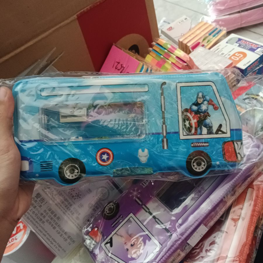 Ulil - Tempat Pensil Magnet - Cowok - Mobil