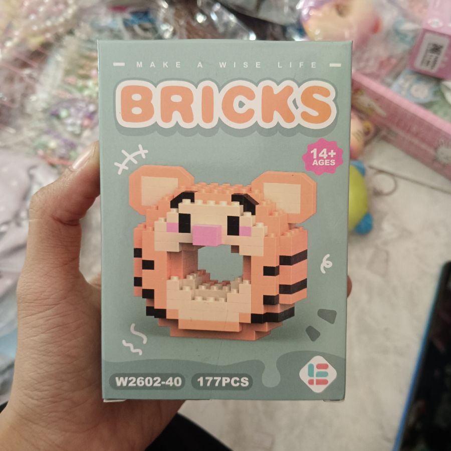 Lego Bricks Donut Series
