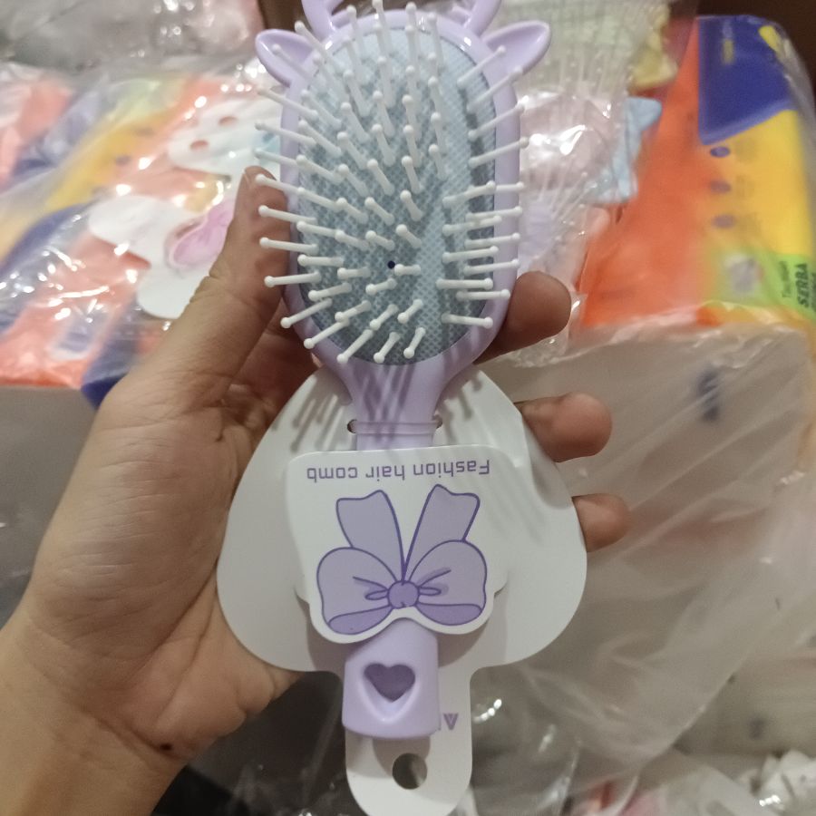 Sisir Oval Pastel Rusa