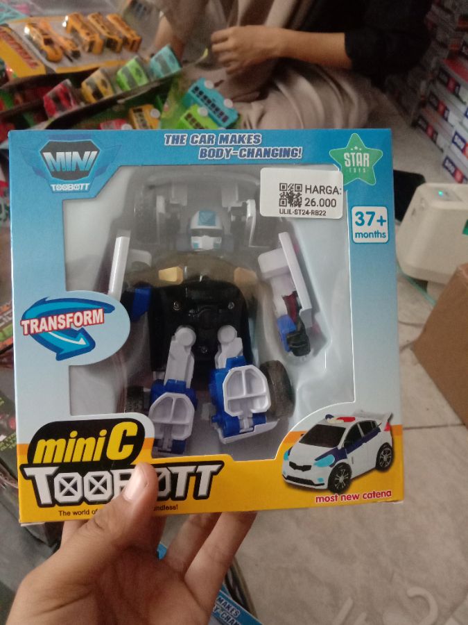 Mainan Mini C Toobott Box