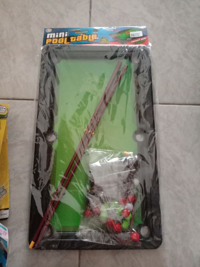 Mainan mini Pool Table