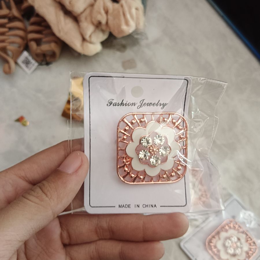 Bross Rose Gold Bunga