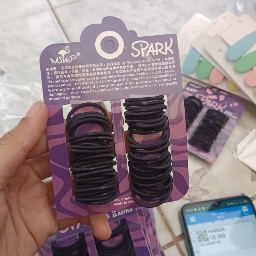 Ikat Rambut MSMP Hitam