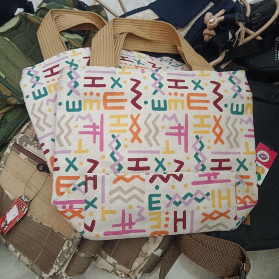 Totebag Kecil Canvas 