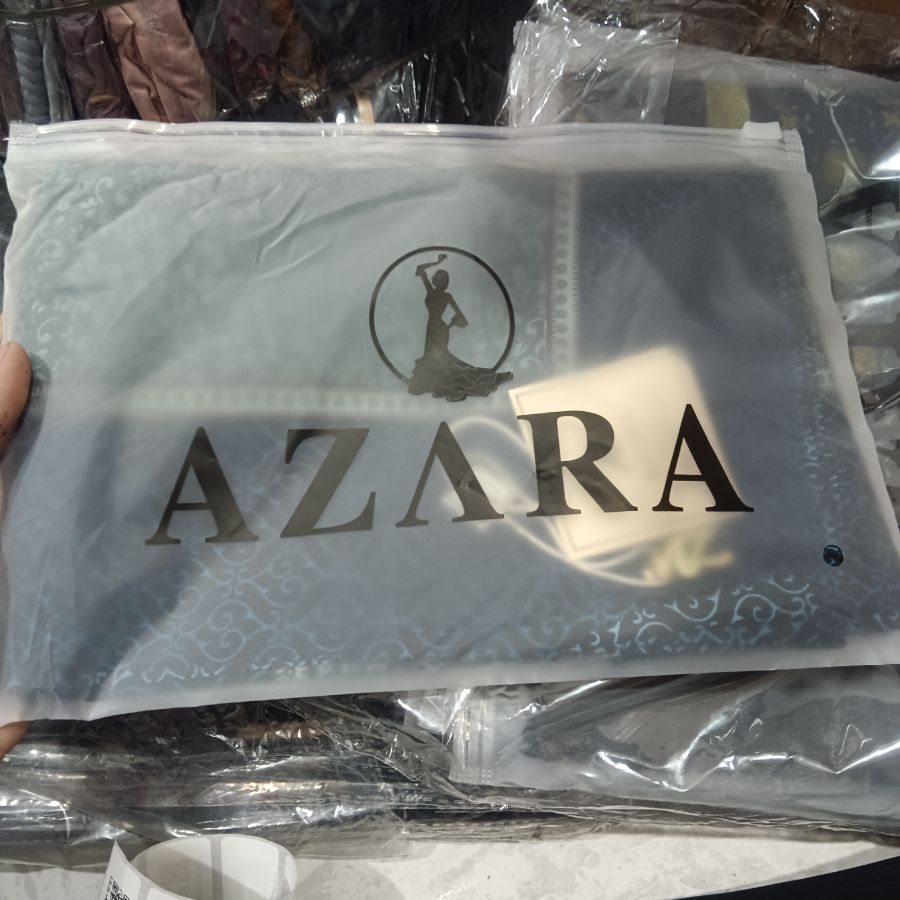 Azara Oskara Motih Hitam Mix Pouch 