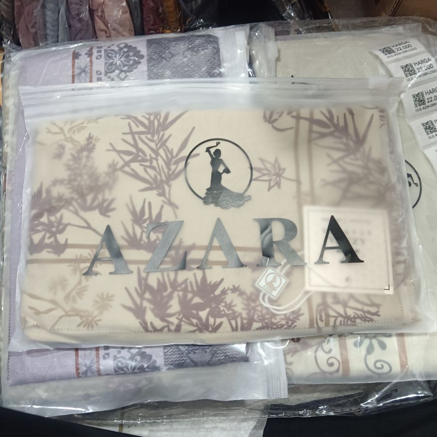 Azara Pouch Motif Mix Logo
