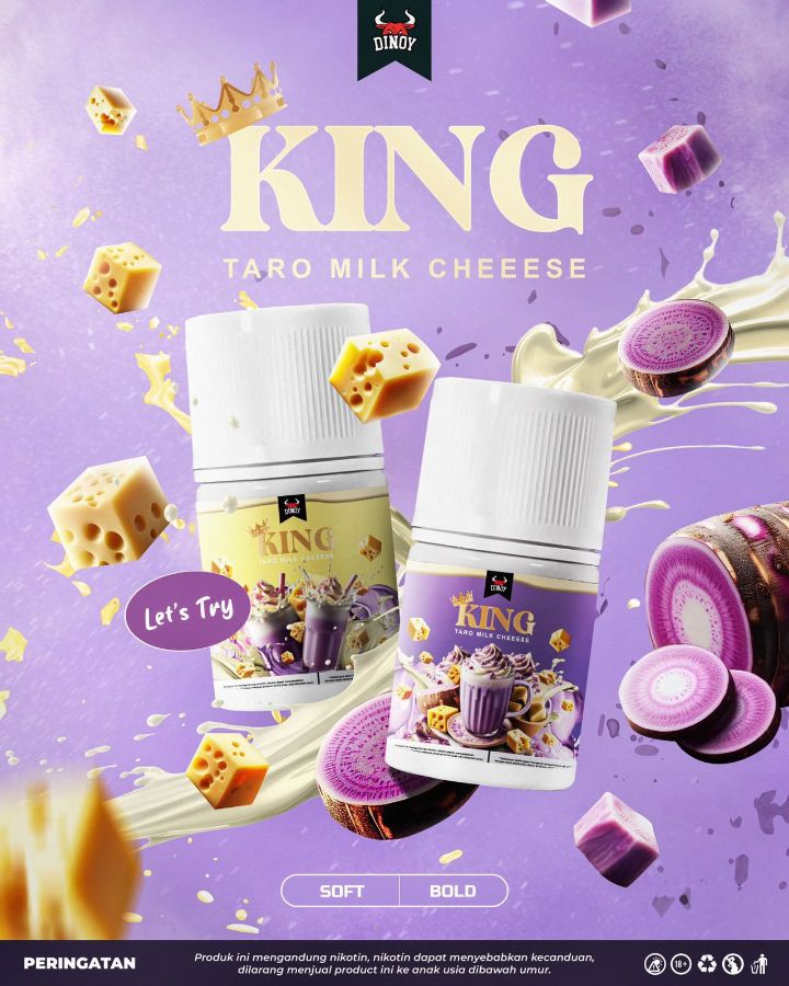 King Taro Milk Cheese 60ml