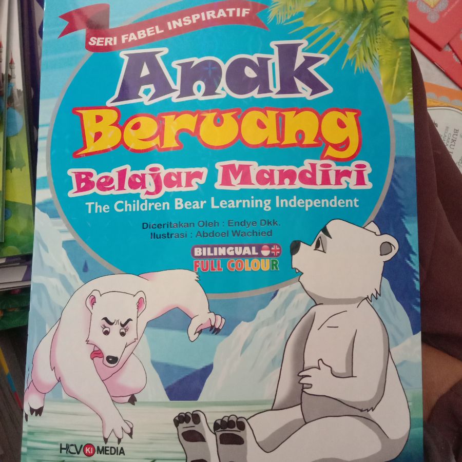 Buku Cerita Anak Beruang Belajar Mandiri