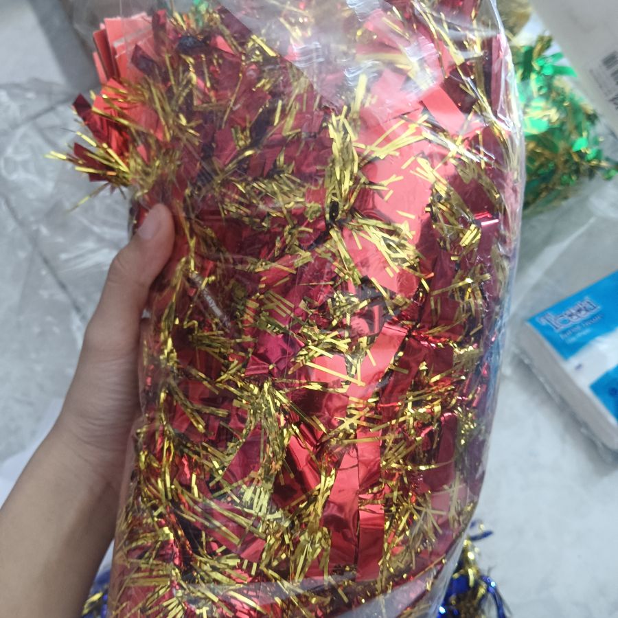 Slenger Natal Merah Gold