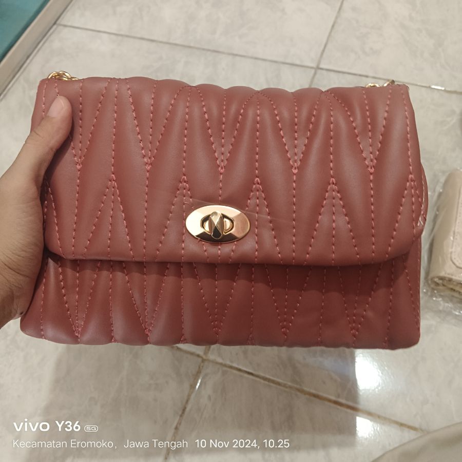 Tas Fashion Elimra/ Mauve