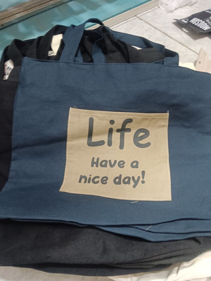 Totebag Saku Sablon