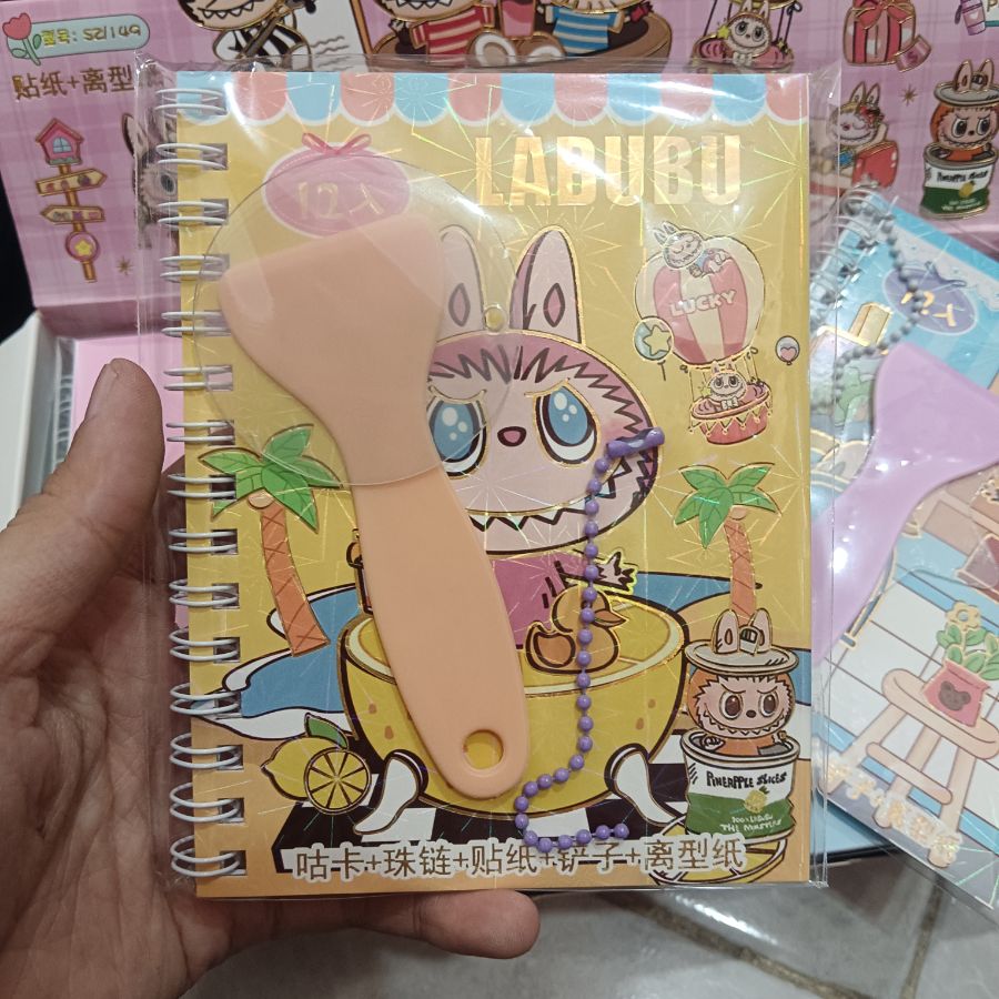 Stiker Buku Labubu
