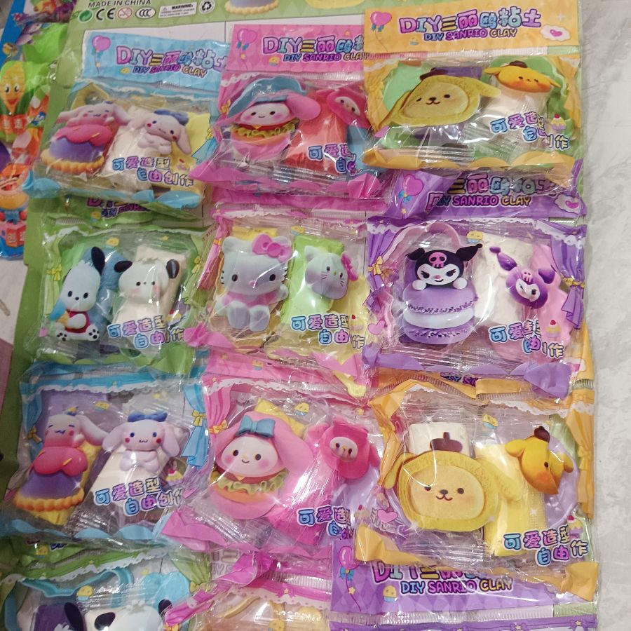 DIY Sanrio Clay