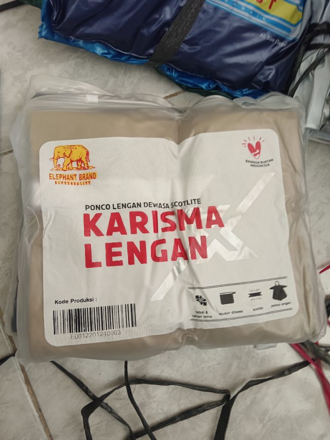 Jas Hujan Karisma Lengan Ponco 