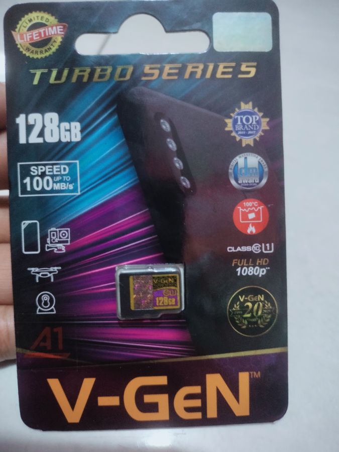 Memori VGen 128 GB class 10 