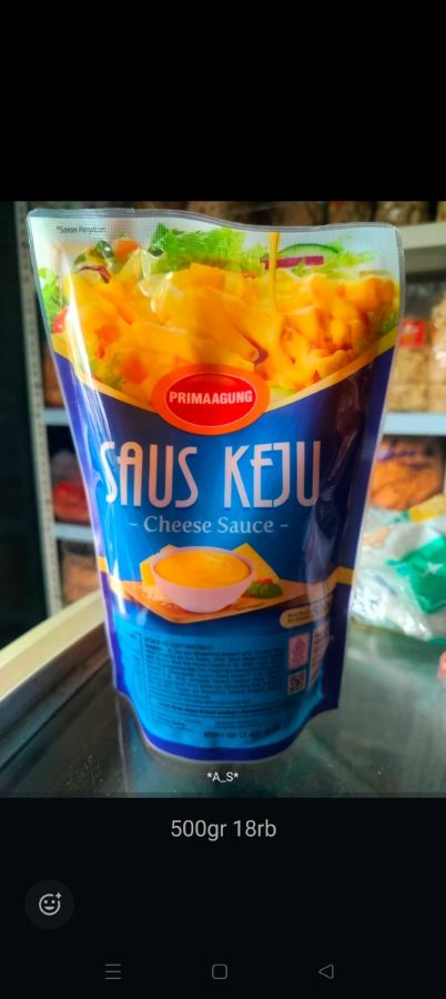 Saus keju 500g