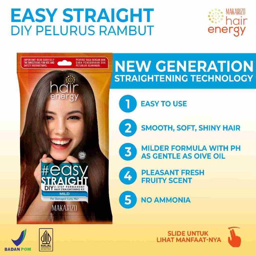 Makarizo Hair Energy Easy Straight Medium