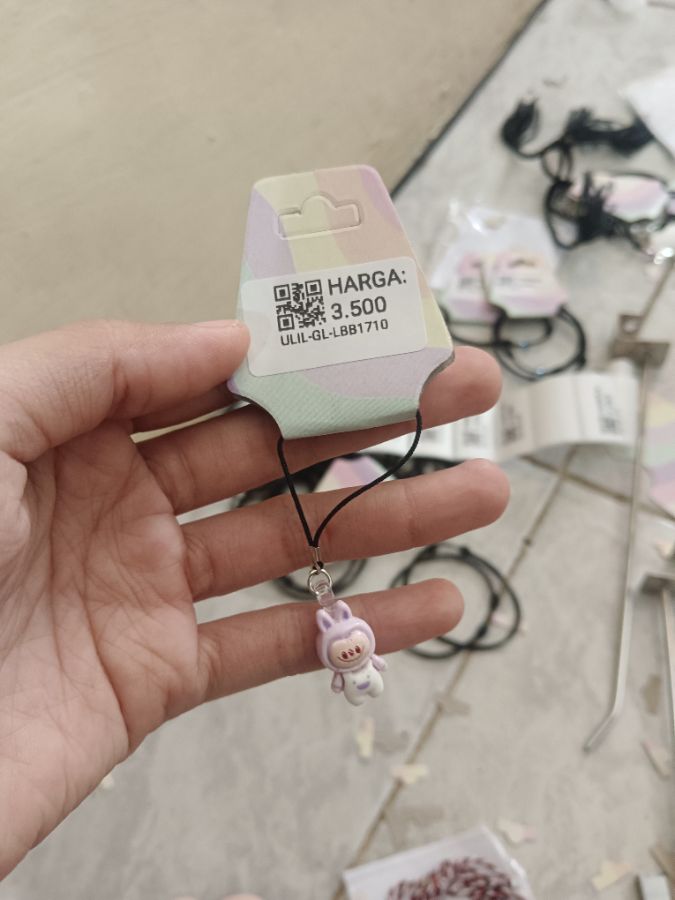 Gantungan Kunci Mini Labubu