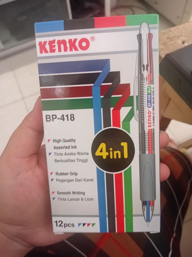 Pulpen Kenko 4 Warna