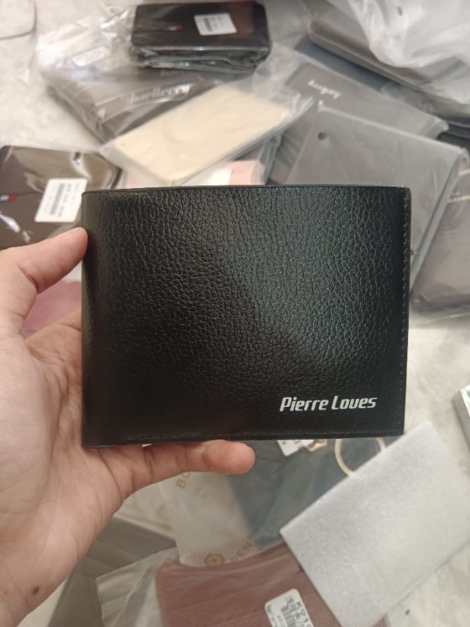 Dompet Fashion Cowok Pierre Loves/Black 