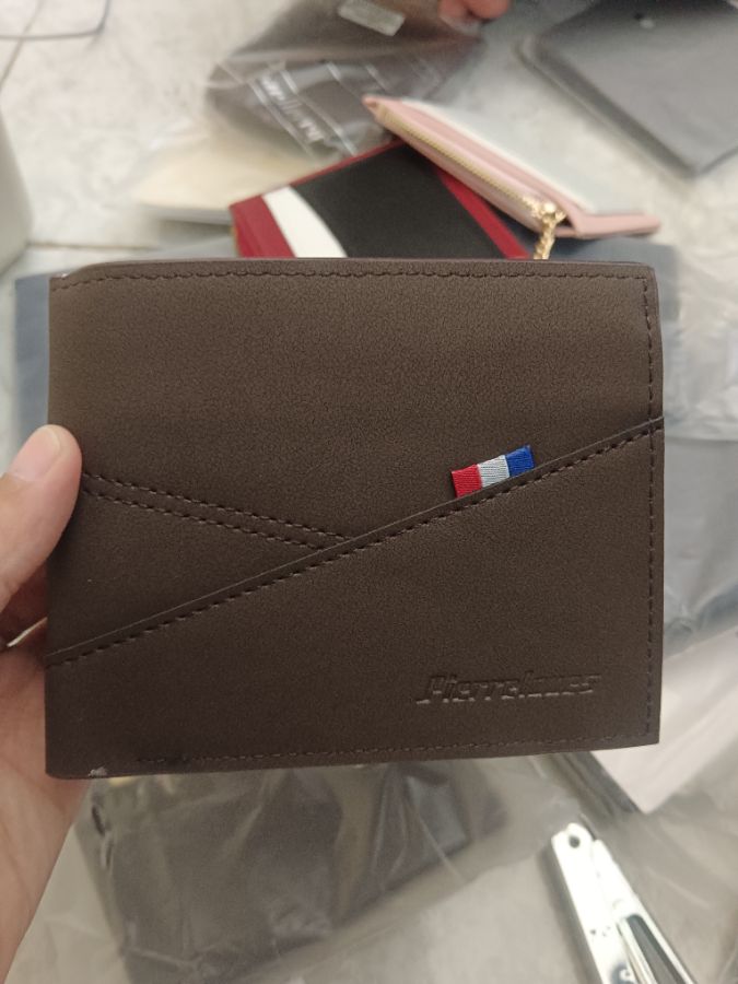 Dompet Fashion Cowok Pierre Loves Dark Brown 