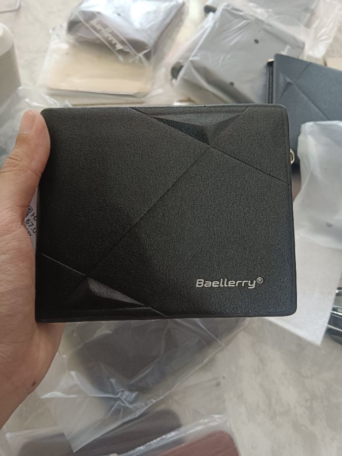 Dompet Fashion Cowok Baellerry Grey