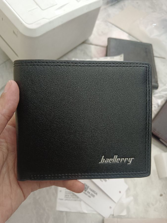 Dompet Fashion Cowok Baellerry Black 