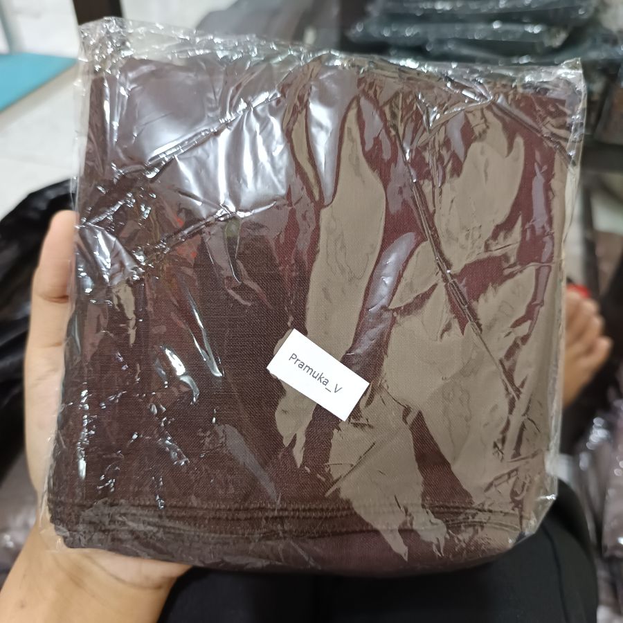 Hijab Paris Varisha - Coklat Pramuka