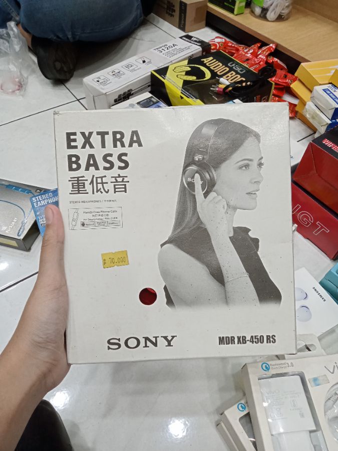 SONY MDR XB-450 RS