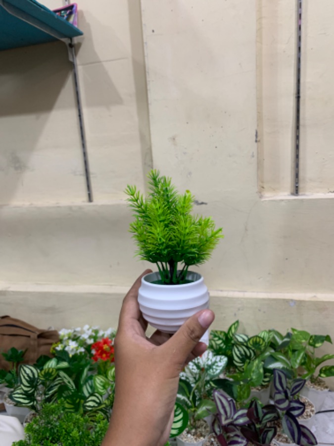BUNGA HIAS RUMPUT ARTIFICIAL