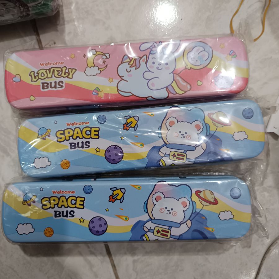 Tempat Pensil Bus Mini