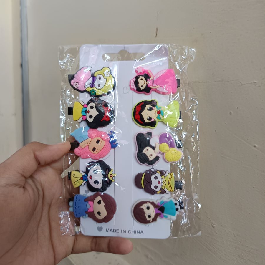 Set Jepit Rambut Karakter