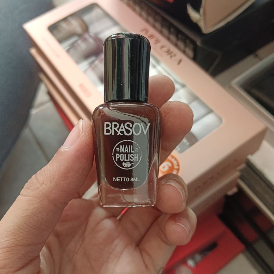 Brasov Nail Polish Maroon 2 No.101