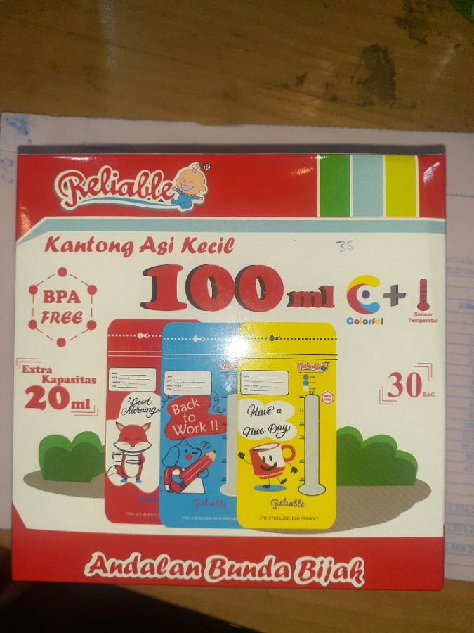 Reliable kantong asi