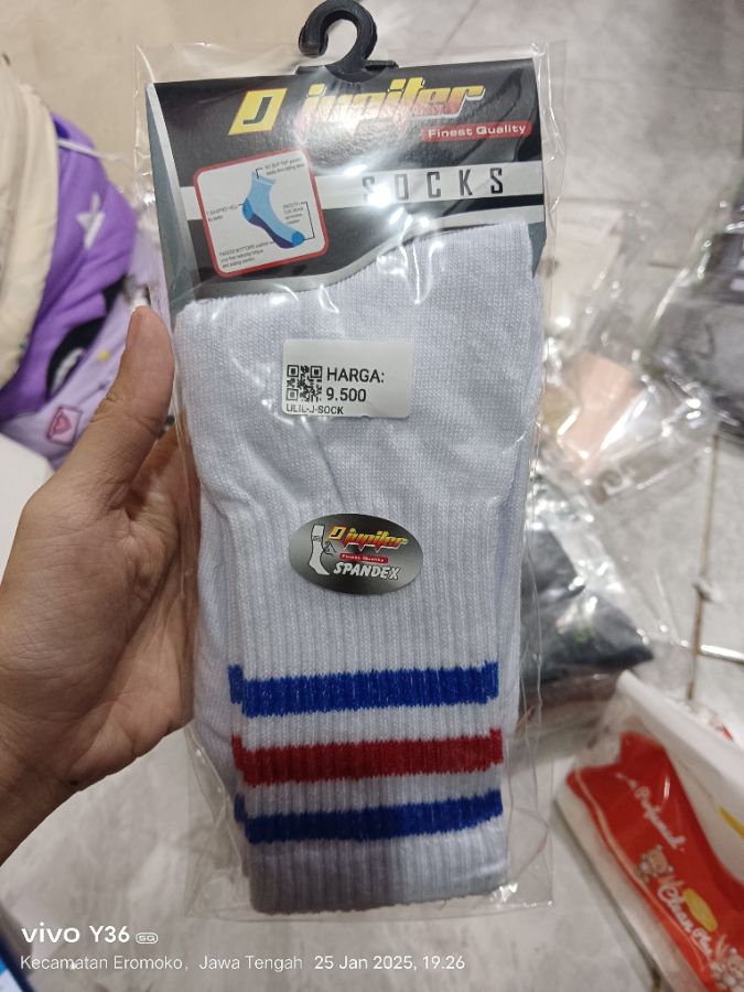 Kaos Kaki Jupiter Shock 