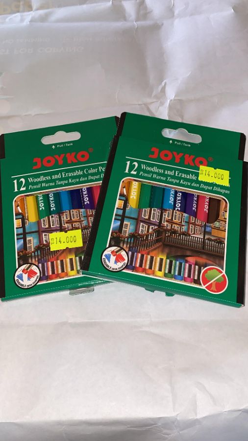 pensil warna kecil joyko