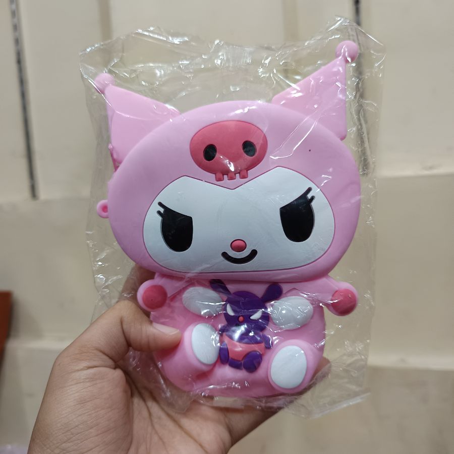 Tas Slempang Anak Kuromi Pink